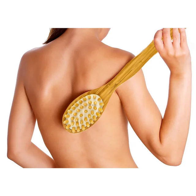 body brush for dry skin brushing back scrubber for skin exfoliating skin brushes
