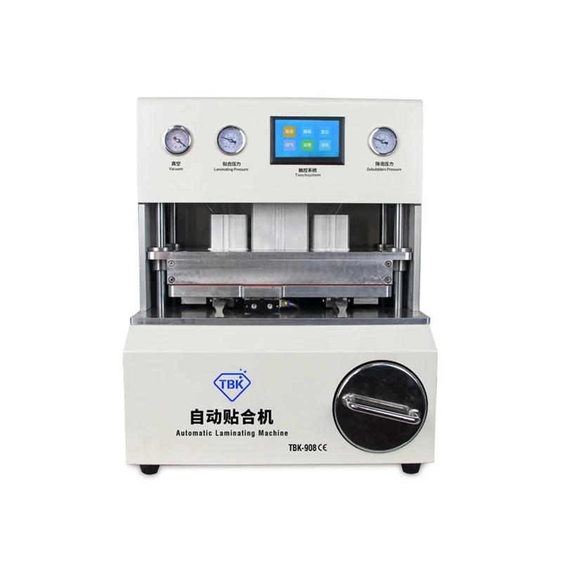  LY TBK 908 all in one automatic 9 inch debubble Curved Touch Screen OCA LCD Vacuum 12 inch Laminati
