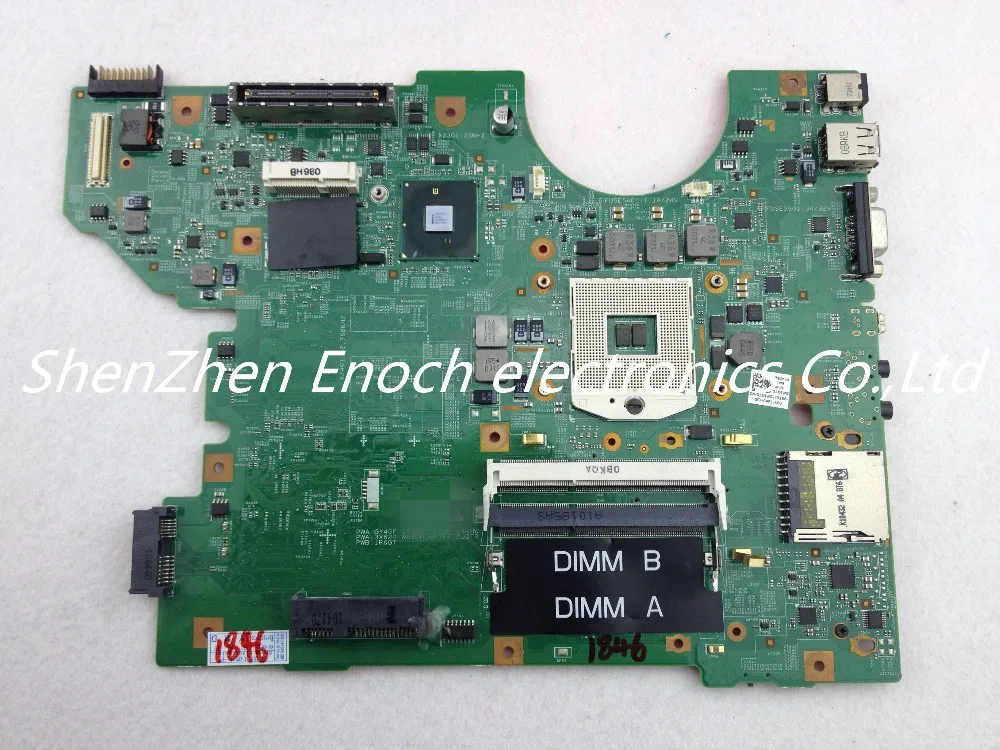 ФОТО For DELL E5510 integrated laptop motherboard 01X4WG 60days warranty