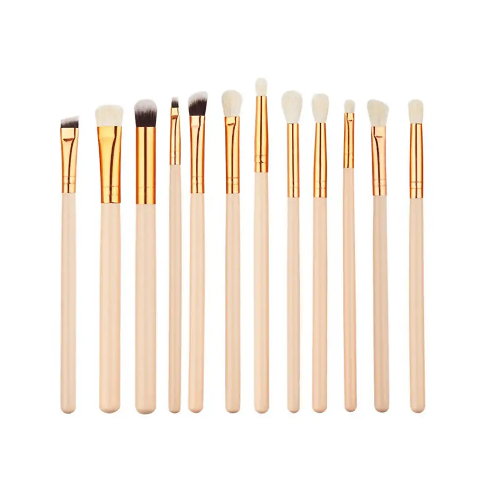 

12x Makeup Wooden Handle Silica Gel Facial Face Mud Mask Mixing Brush Cosmetic Makeup Professional Tools