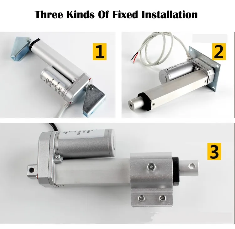 250 мм линейный привод с плоским кронштейном 24 В постоянного тока AC Электрический привод окна, диван с электроприводом подъемный двигатель, телескопический толкатель клапана