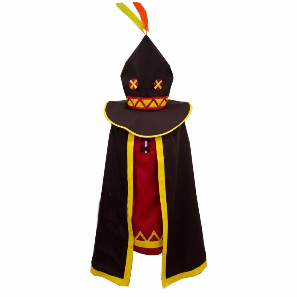 2018 Kono Subarashii Sekai ni Shukufuku wo Megumin униформа Косплей Костюм Любой размер на заказ|cosplay
