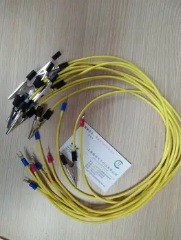 

Electrochemical workstation electrode clamp line 50 cm long crocodile mouth ---Y piece