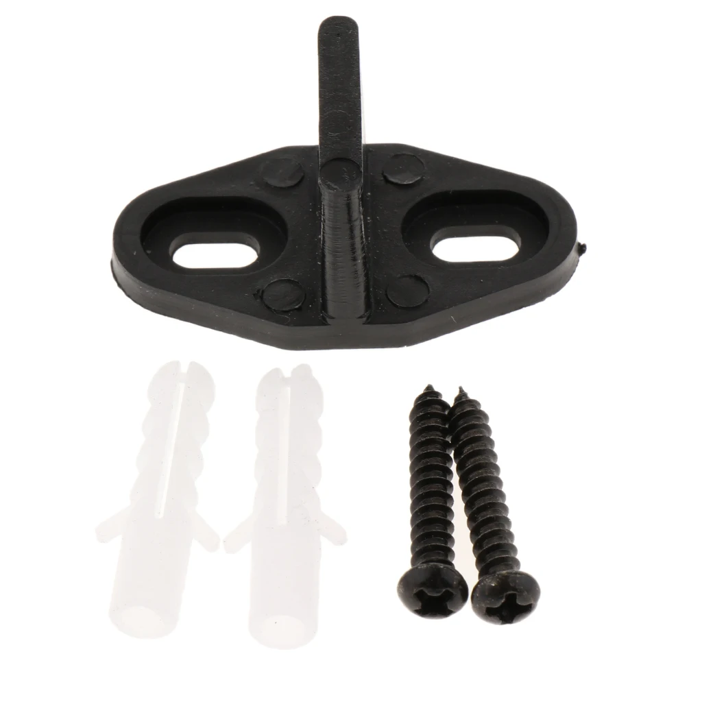 1 Set Barn Door Floor Guide Stay Roller Adjustable Wall Mount Guide for Interior Doors Cabinet Door