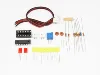 Analizador de espectro de sonido LM3915, 10 LED, Kit de indicador de nivel, bricolaje, juego de práctica de soldadura eléctrica ► Foto 3/5