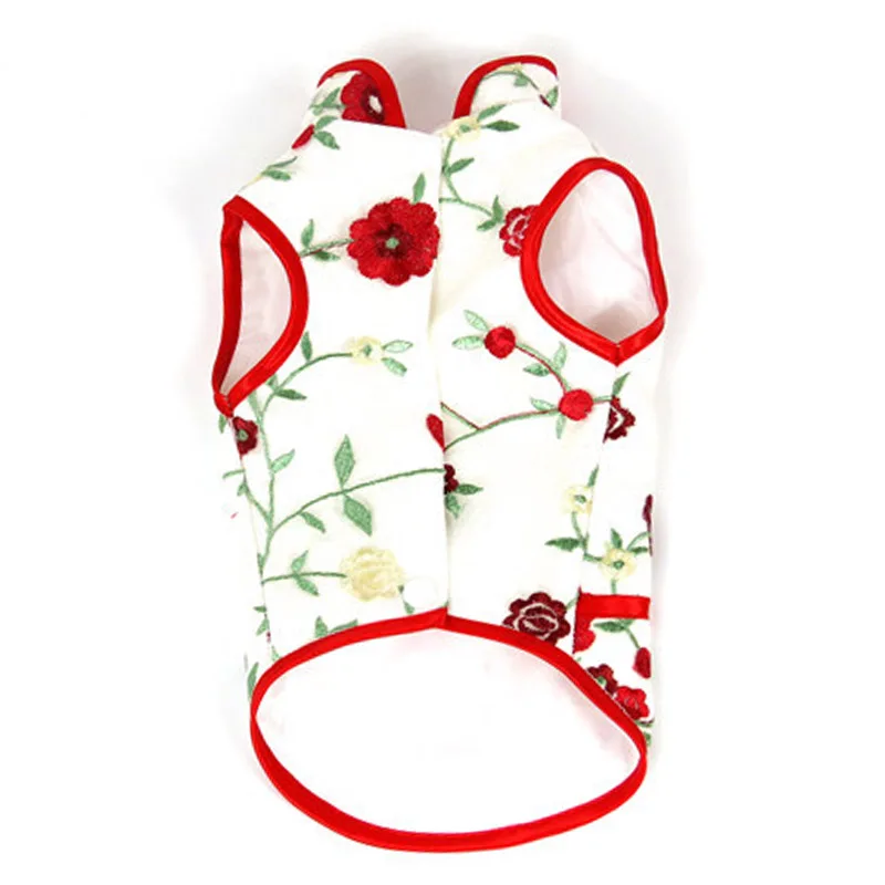 Одежда для собак Cheongsam Одежда для собак на весну и осень одежда для собак высокого качества костюм для маленьких собак Щенок Чихуахуа наряд