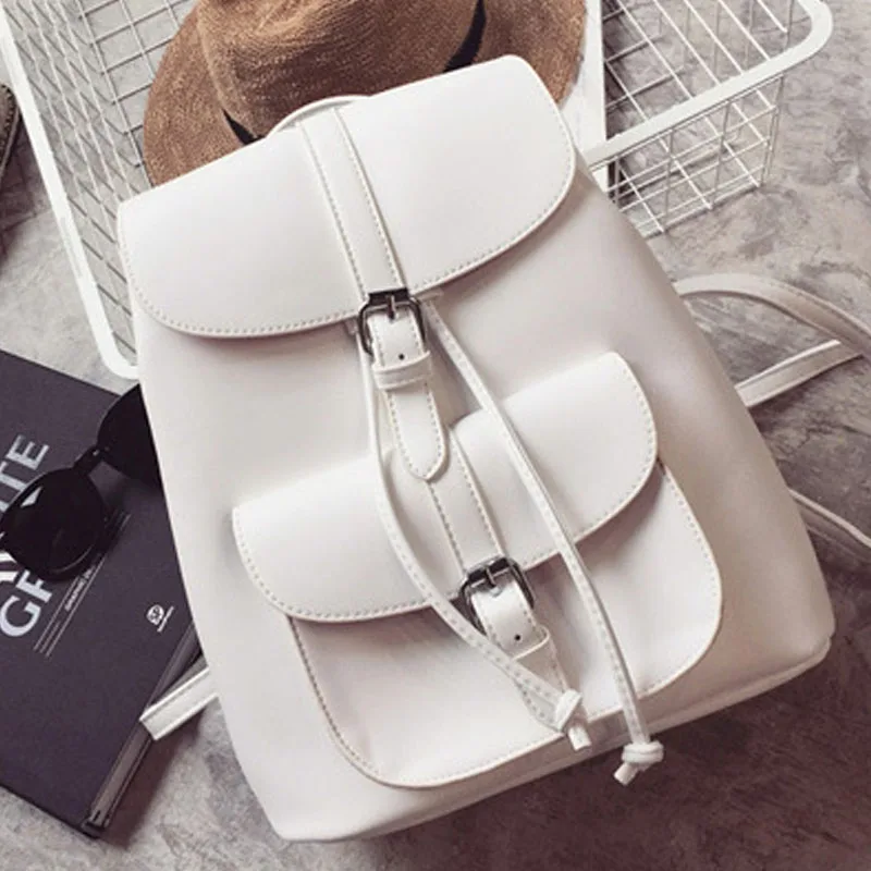 2018 Preppy نمط حقيبة ظهر مصنوعة من الجلد النساء خمر الصلبة الظهر مدرسة حقائب الفتيات المدرسية الإناث حقائب السفر 2018 Preppy نمط حقيبة ظهر مصنوعة من الجلد النساء خمر الصلبة الظهر مدرسة حقائب الفتيات المدرسية الإناث حقائب السفر