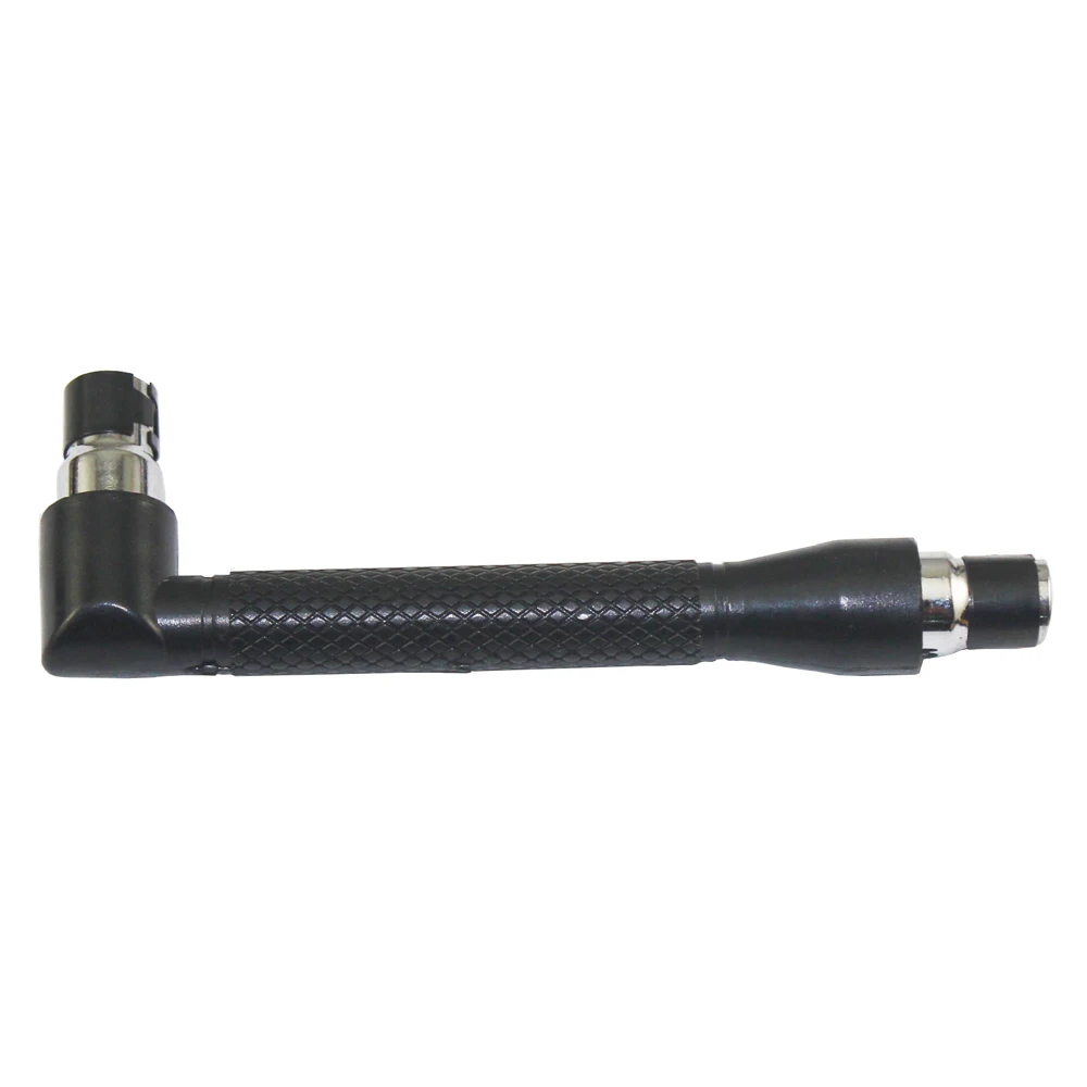 

Utility Tool 90 Degree L-shape Mini Double Head 1/4" Hex Screwdriver Bits Socket Wrench