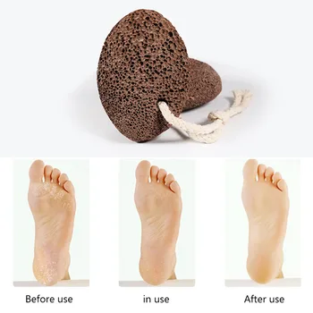 

1pcs Natural Pumice Stone Foot Volcanic Stone Clean Skin Grinding Callus Remover Foot Care Scrubber Clean Dead Hard Skin