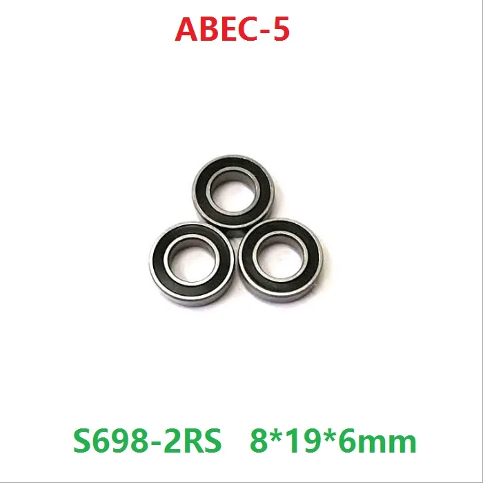 50pcs-abec-5-s698rs-s698-2rs-stainless-steel-bearing-8-19-6mm-rubber-sealed-deep-groove-ball-bearings-8x19x6-698-698rs-698-2rs