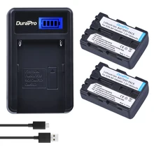 2x replacement battery NP FM500H bateria NP FM500H NP FM500H charger for Sony A200 A200K A200W