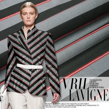 

Free shipping! High-quality soft silk striped silk fabrics wholesale high quality cotton cloth