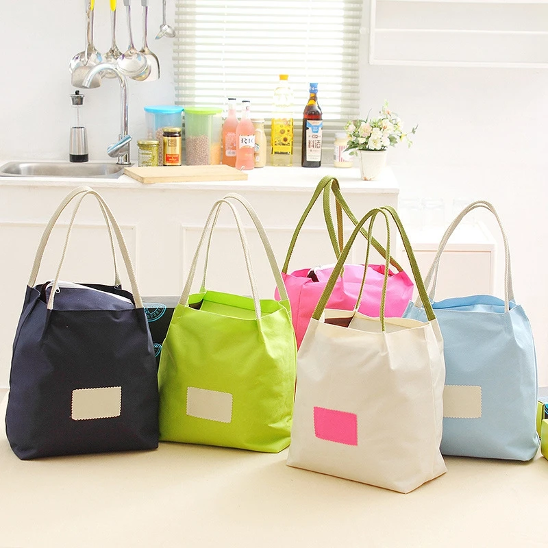 

Function Cooler Lunch Bags for Kid Thermal Portable Insulated Lunch Bag Bento Pouches Canvas Food Storage Bags for Women School