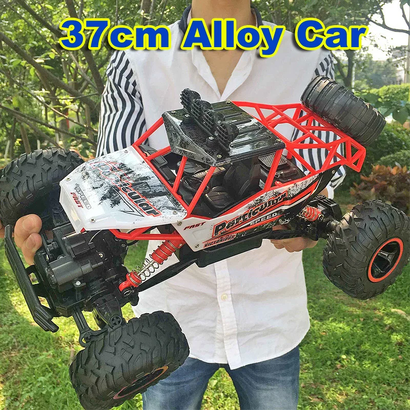 

High Quality 37cm Large Alloy 1/12 RC Cars 4CH Charging RC Cars Toys for Children Remote Control Cars Trucks Toys for Children