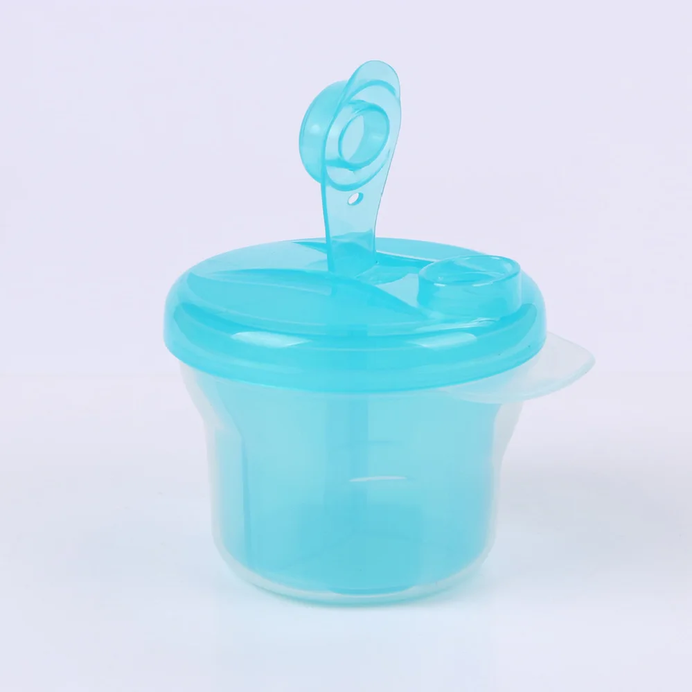 Портативный детский ящик для кормления молока, дозатор порошка, контейнер с тремя решетками, детское питание, хранение#10