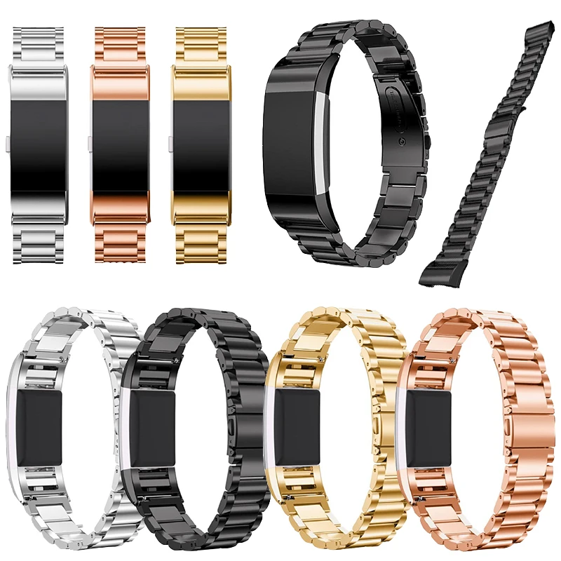 

Watch Band Stainless Steel Smart Watch Strap For Fitbit Charge 2 Watch Bracelet Wristband Replacement Thin Wrist Bands