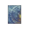 Abstract Blue And Yellow Circles Pattern Canvas Painting Modern Posters And Prints Wall Art Pictures For Living Room Home Decor ► Photo 2/3