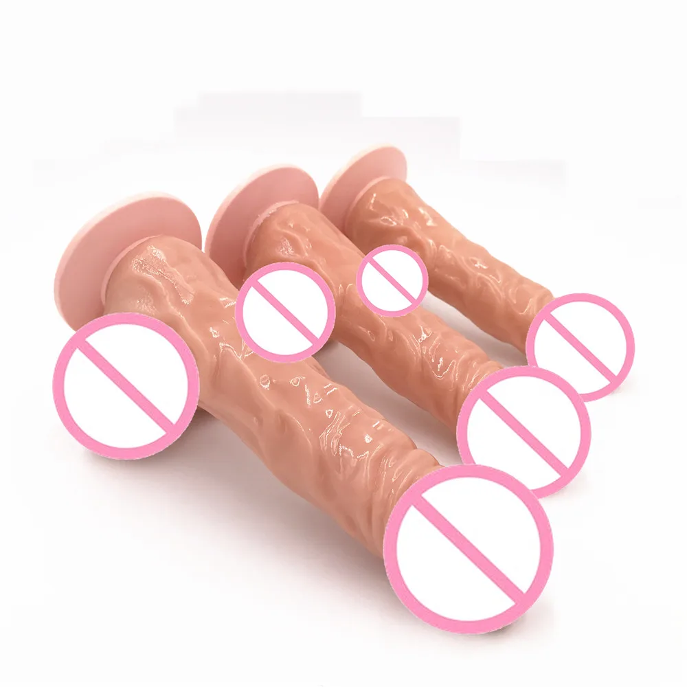 20.5CM Realistic Penis with Suction Cup Silicone Thick Huge Dildos Sex Toys for Woman Adult Products