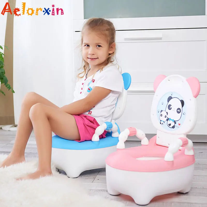 

2019 Cute Cartoon Portable Baby Pot For Newborns Baby Potty Toilet Seat Child Training Girls Boy Potty Children's Pot Urinal