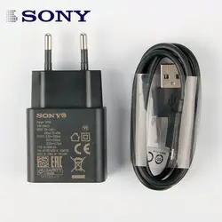 Оригинальный sony UCH10 быстрое зарядное устройство + UCB11 кабель для sony Xperia Z1 Z2 Z3 L36H C5 Z5 Z4 Z5P XA XP