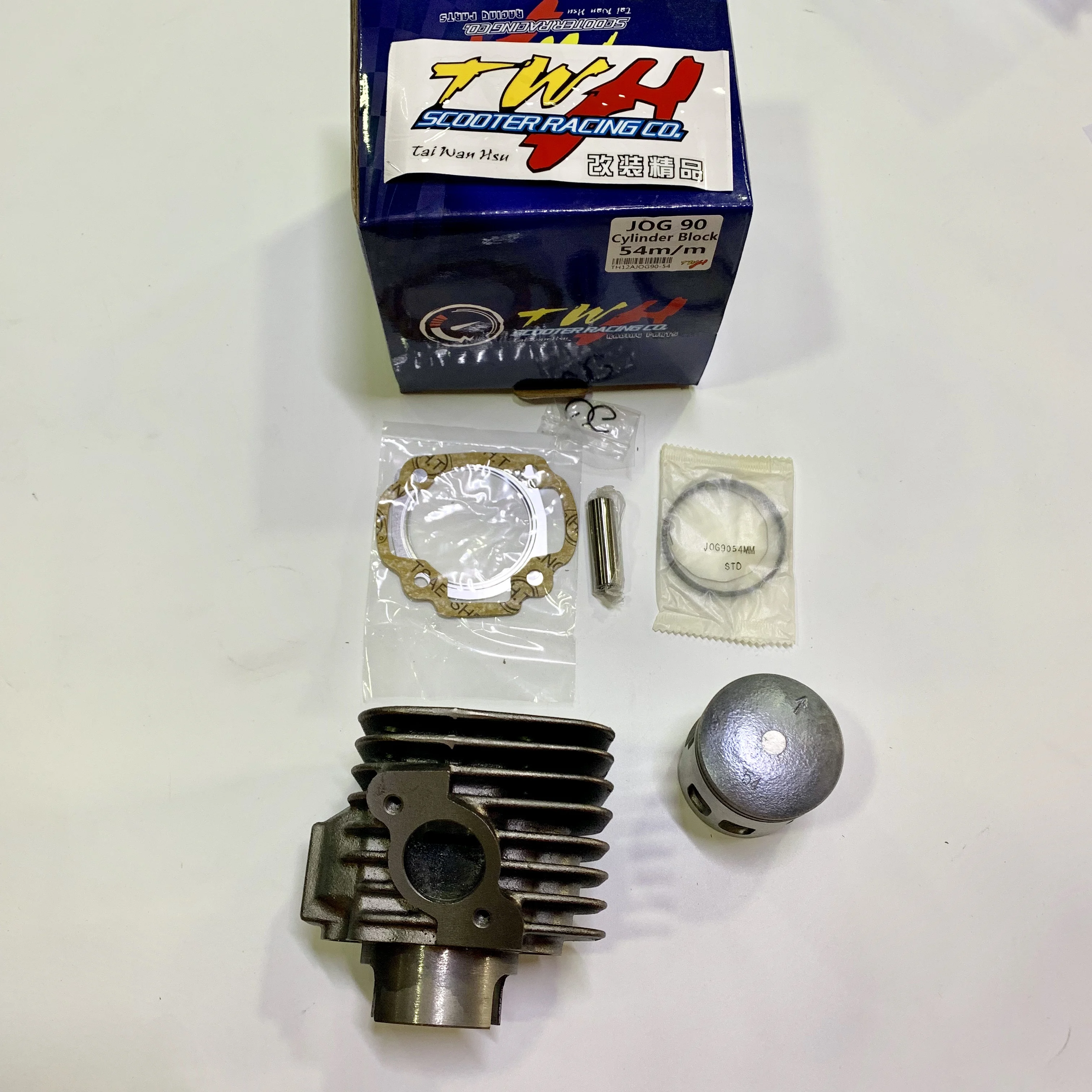 

Cylinder kit 54mm for JOG50 JOG90 big bore piston set gaskets rings racing tuning engines and engine parts jog 50 90