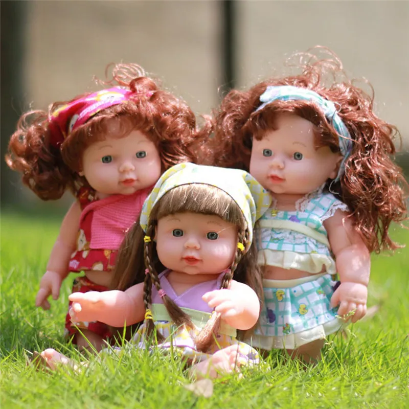 30 см Реалистичная кукла-Реборн, мягкая виниловая силиконовая Реалистичная кукла для новорожденных, говорящая игрушка для детей, подарок на день рождения, Рождество