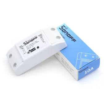 

10A Wifi Smart Switch Sonoff Basic Remote Wireless Light Power Switch Intelligent Universal DIY Wifi Switch Work With Alexa