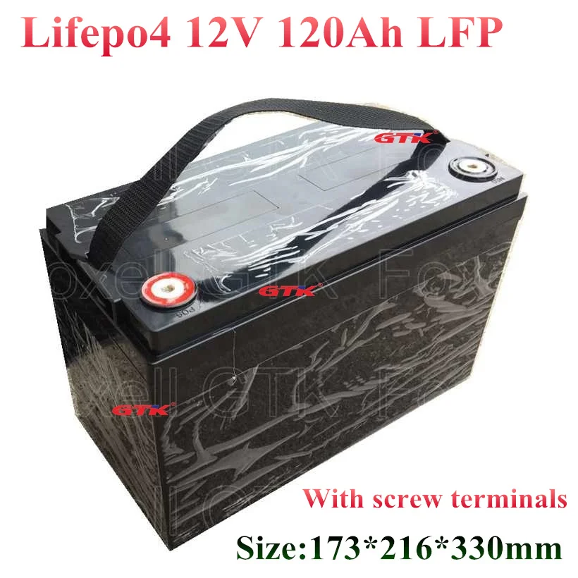 12V 100AH LiFePO4 Power Cells Deep cyclic discharge Battery Pack for Auto Motor Boat RV Solar Energy Yacht Wholesale (4)