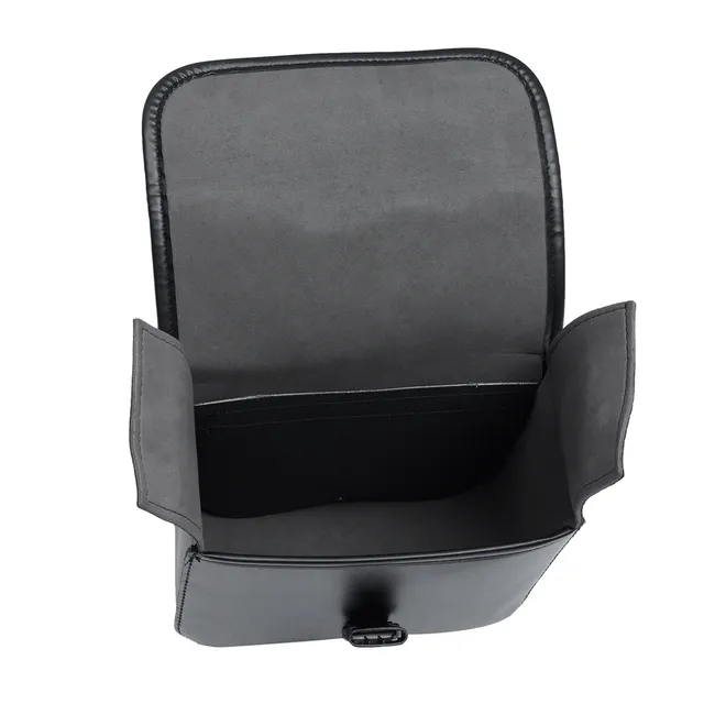 Mofaner Retro Universal Motorcycle Saddle Bags PU Leather Side Storage Fork Tool Bag Pouch For Harley For Honda