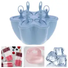6 сетки танцор форма мороженое поднос для льда многоразовые DIY пластиковые мороженое Формочки Для Мороженного «фруктовый лед» поп форма для выпечки инструменты для приготовления пищи
