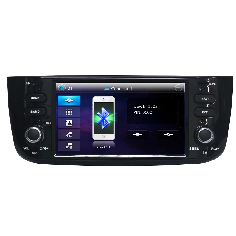 Best 6.2 inch GPS Navigation Stereo Car Multimedia For Fiat Abarth Punto EVO Linea 2012 2013 2014 2015 Radio Bluetooth RDS Canbus 2