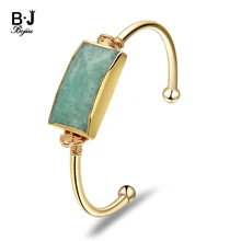 Бренд Bojiu, Женские Ювелирные изделия, женские браслеты, женские браслеты, модные, натуральный камень, женские манжеты BR026