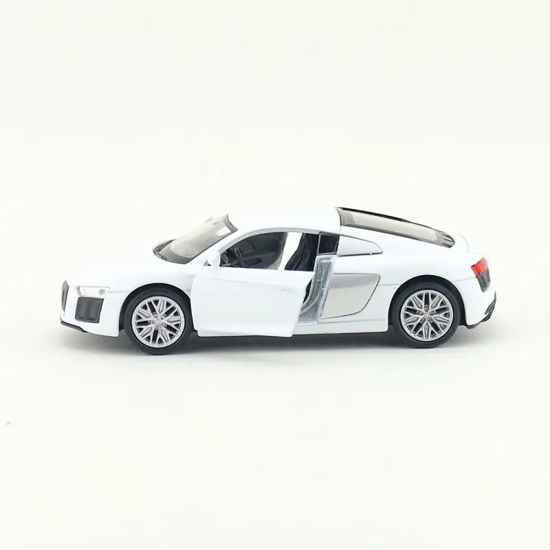 Совершенно WELLY 1/36 масштаб Германия AUDI R8 V10 литой металлический оттягивающий назад модель автомобиля игрушка для подарка/детей/коллекции