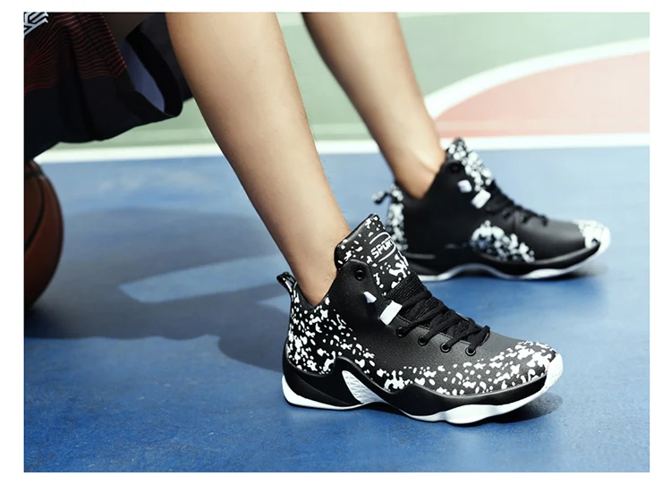 Homass/Мужская баскетбольная обувь; мягкие кроссовки; Мужские дышащие кроссовки на воздушной подушке; обувь на шнуровке; обувь jordan в стиле ретро; обувь Jordan; размеры 39-46