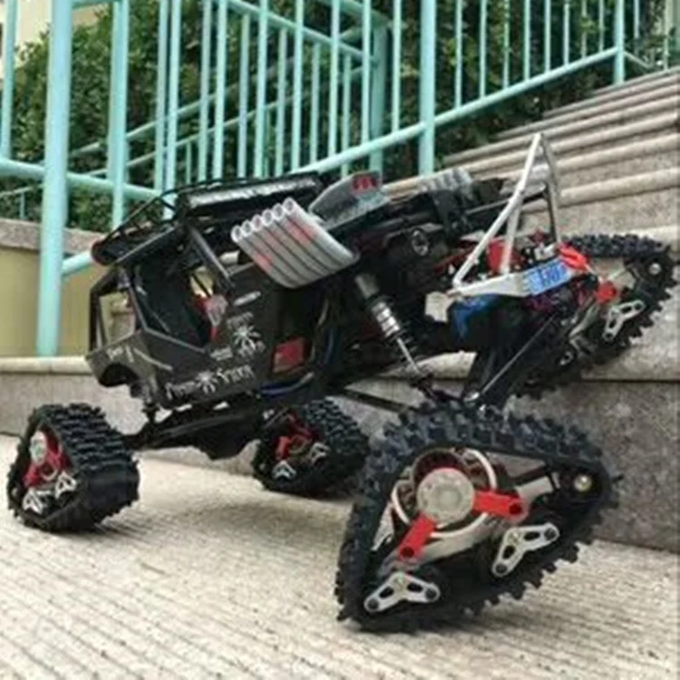 CNC сплав подъем снег шины для 1/10 осевой SCX10 90046 90047 90048 rc автозапчасти
