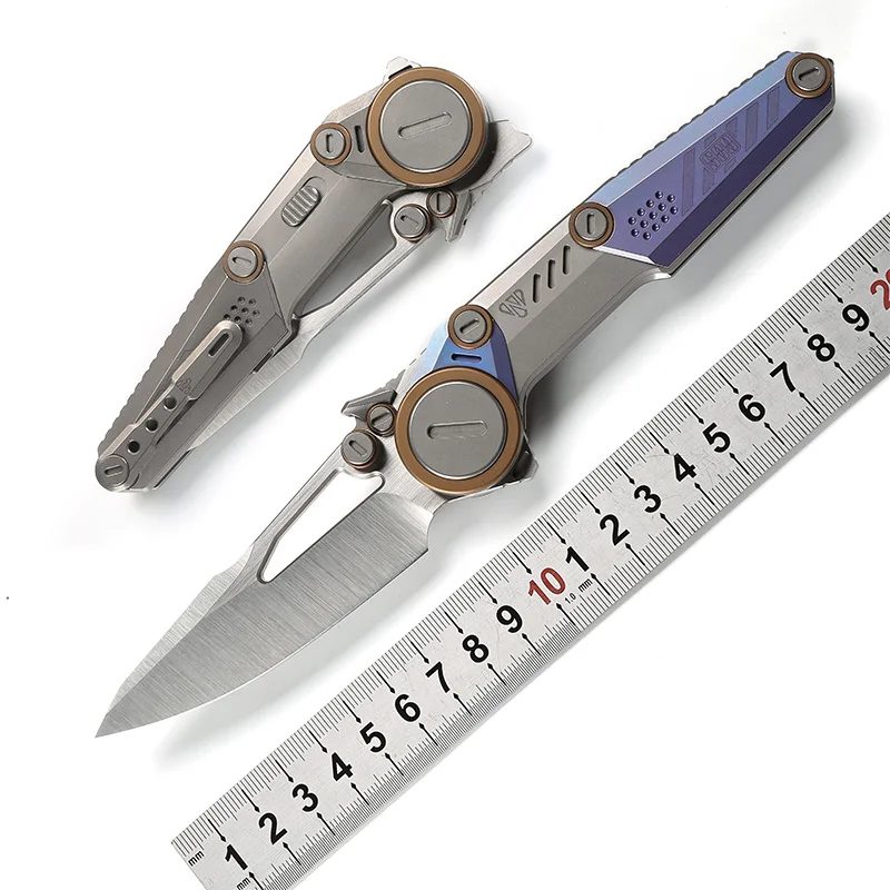 

NOC S09 tactics folding knife MRBS ball bearing M390 blade titanium handle camping hunting outdoor Survival knives EDC Tools