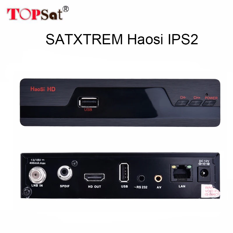 

IPS2 Receptor DVB-S2 HD FTA Satellite TV Receiver with Europe Clines for 1 Year Spain + USB WIFI support powervu decoder