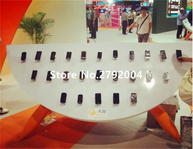 Furto de Parede do Telefone Caixa de Tração Lote Tabletop Anti Móvel Retrátil Titular Stands 50 Pçs - 14 parede do telefone móvel caixa de tração retrátil titular stands
