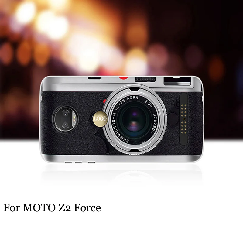 Чехол для телефона MOTO Z2Force винтажный Мягкий силиконовый чехол с