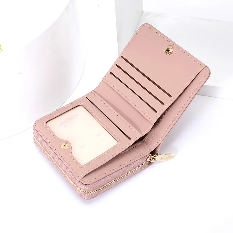 Unishow Multifuncation Wallet Women Small Zipper Women Purse Short Brand Designer Coin Purse Mini Ladies Wallet Girl Card Purse Unishow Multifuncation Wallet Women Small Zipper Women Purse Short Brand Designer Coin Purse Mini Ladies Wallet Girl Card Purse