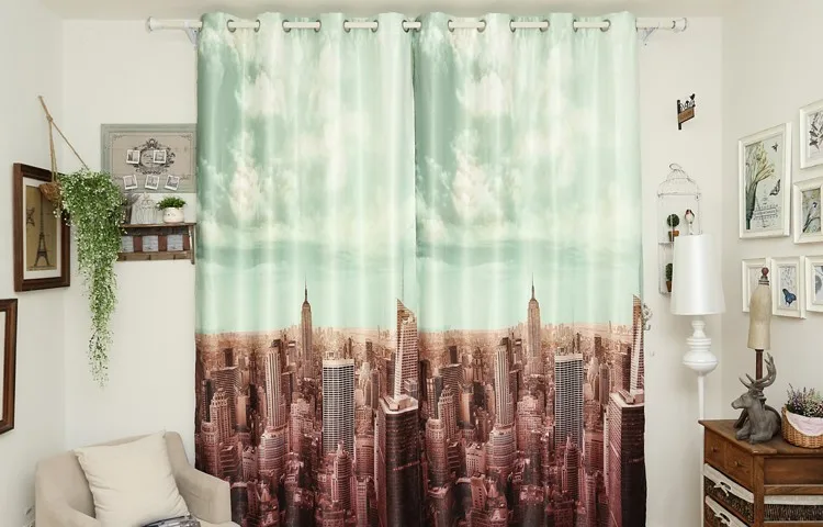 3d льняные недорогие занавески из ткани с Эйфелевой башней, Затемненные занавески для гостиной, занавески для спальни, занавески на окна, двери