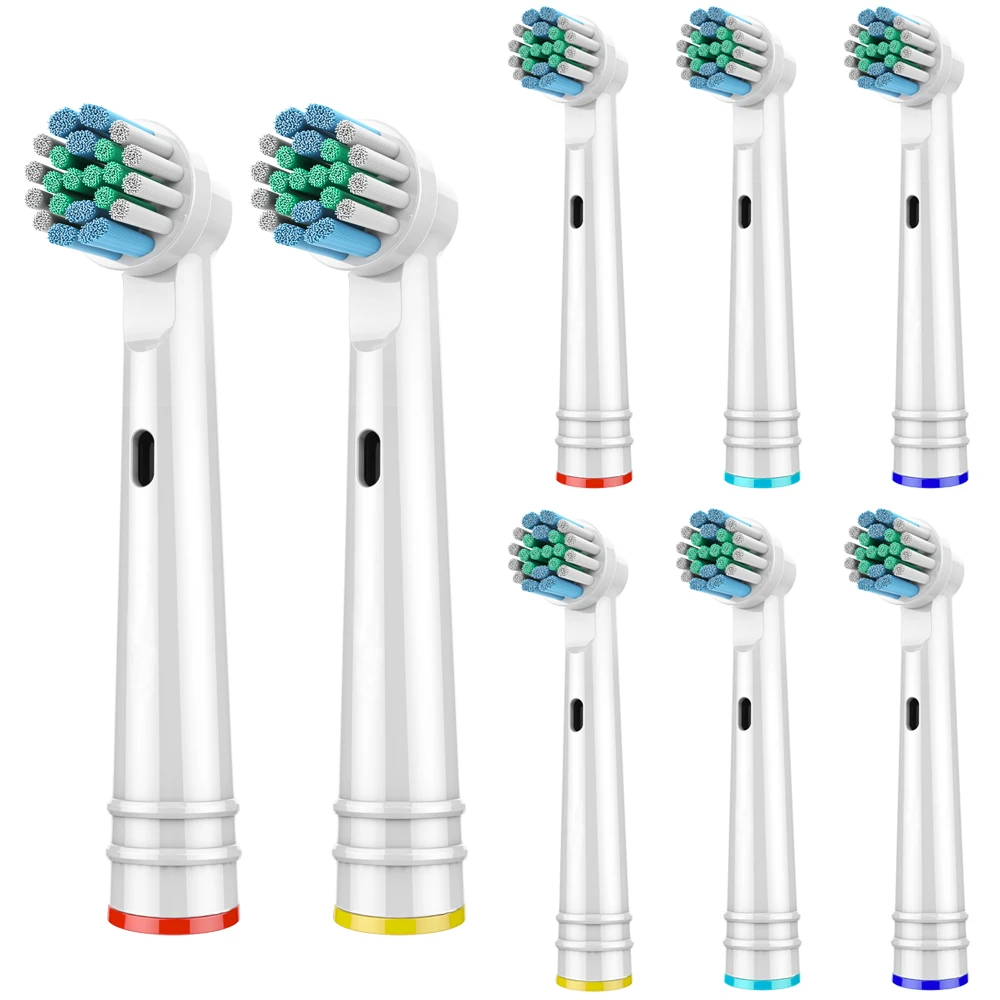 8 шт. сменные насадки для электрической зубной щетки Oral B подходит raun
