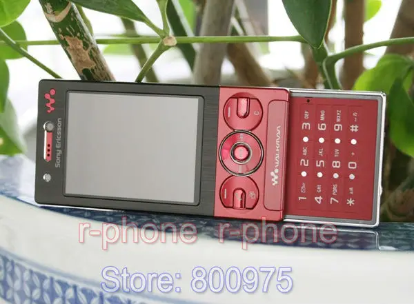 Восстановленное Оригинальное sony Ericsson W705 2G 3g мобильный телефон открыл мобильный телефон