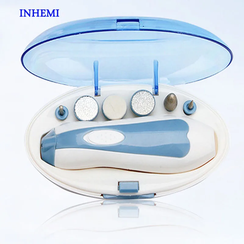 

6 in 1 Multi-functional Electric Nail Tools Portable Trim Grinding Machine Nail Art Tool Armor Grinding Machine