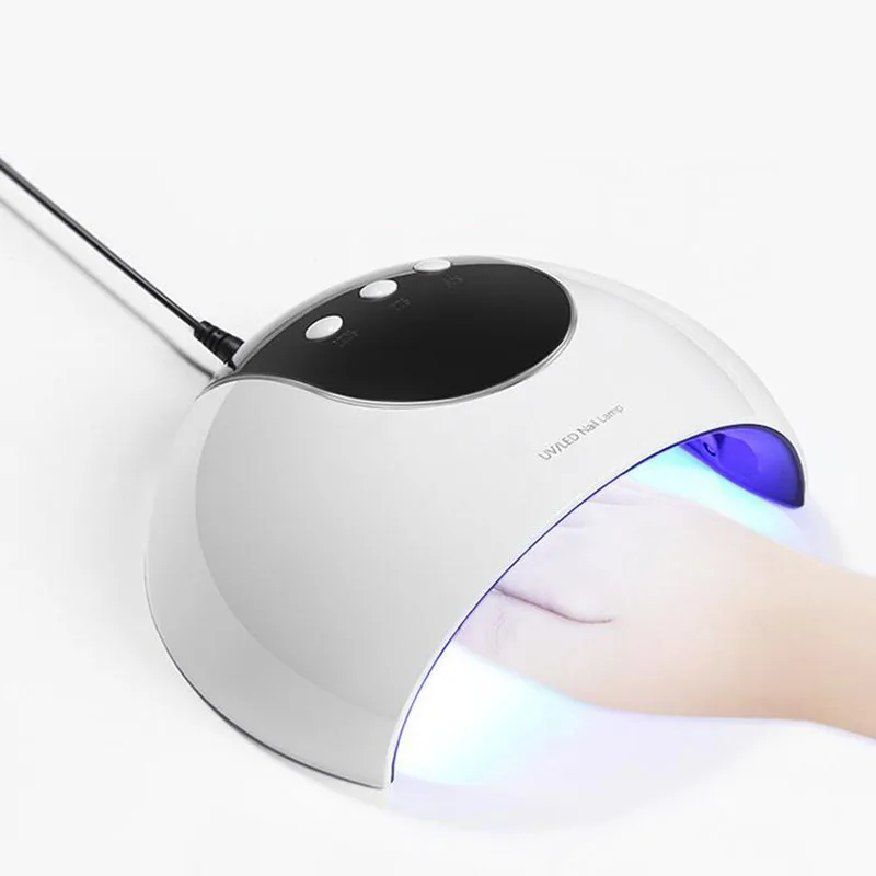 

Hot Sale 24W ABS Shell Nail UV Lamp Gel Nail Polish Curing Light Machine Nail Art Equipment LED Nail Dryer
