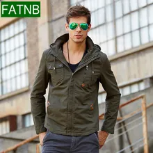 Windjacke Männer Military Kapuzenjacke Neue 2017 Herbst Winter Beiläufigen Männlichen Mantel Jeans Hoodies Jacken