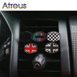 Atreus 1 шт. автомобиля духи интерьер аромат выходе папку Освежители воздуха для BMW E46 E39 E60 E90 E36 F30 F10 F20 mini Cooper f55 F56 m