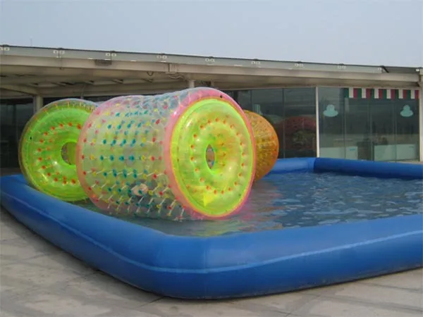 Горячая вода зорб мяч, счастливые надувные игрушки, надувной аквапарк