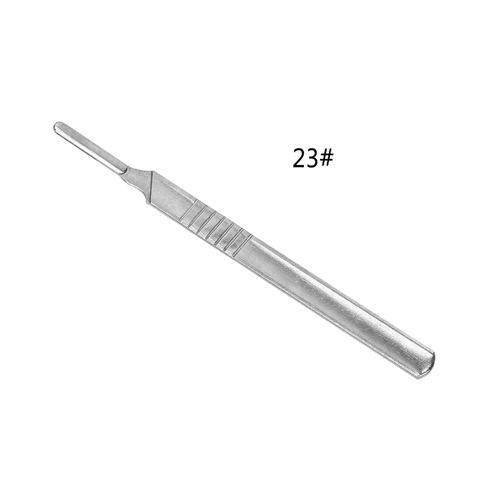 DIYWORK 10 шт. скальпель хирургические лезвия с 1 шт. ручка резной нож из нержавеющей стали для печатной платы 23#11