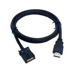 HDMI Тип мужчина к HDMI 1.4 Тип e Мужской Видео Аудио кабель 1.5 м 5ft Автомобильная связи Системы Класс разъем